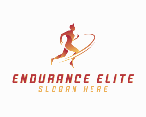 Running Sports Endurance Training logo design