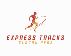 Running Sports Endurance Training logo design