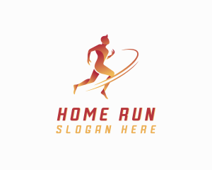 Running Sports Endurance Training logo design