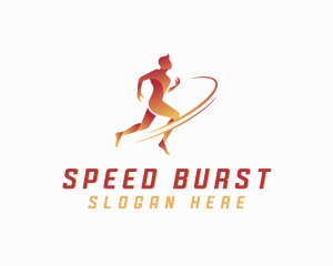 Running Sports Endurance Training logo design