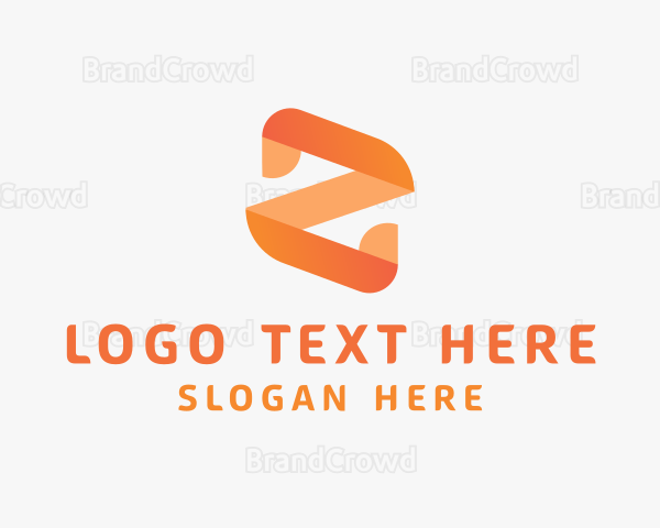 Modern Media Company Letter Z Logo