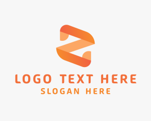 Application - Modern Media Company Letter Z logo design