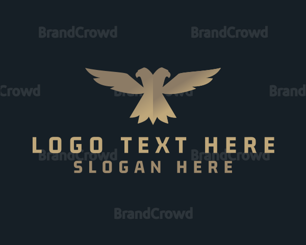 Gradient Deluxe Eagle Logo