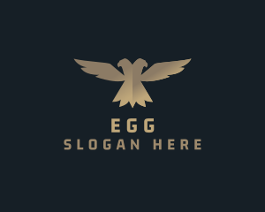 Company - Gradient Deluxe Eagle logo design