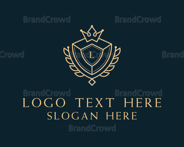 Shield Royalty Letter Logo