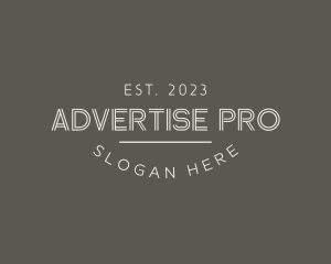 Advertisement - Marketing Generic Agency logo design