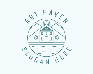 Nature Farm House  logo design