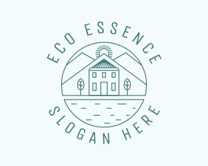 Natural - Nature Farm House logo design