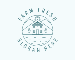 Nature Farm House  logo design