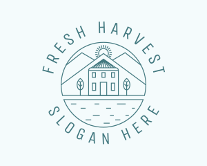 Produce - Nature Farm House logo design