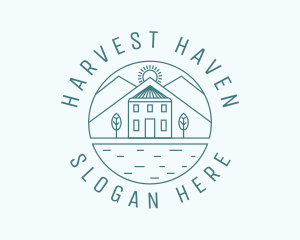 Nature Farm House  logo design