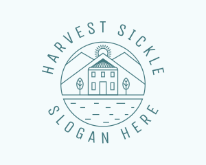 Nature Farm House  logo design