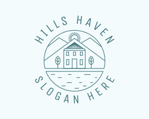 Nature Farm House  logo design