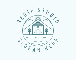 Nature Farm House  logo design