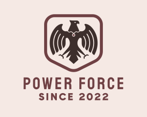 Commander - Security Eagle Shield logo design