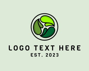 Sustainability - Eco Garden Leaf logo design