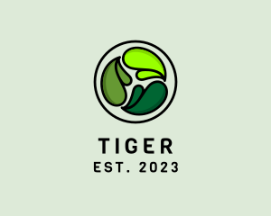 Botanical - Eco Garden Leaf logo design
