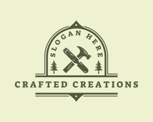 Artisan - Chisel Hammer Artisan logo design