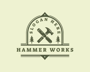 Hammer - Chisel Hammer Artisan logo design