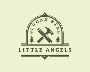 Chisel Hammer Artisan logo design