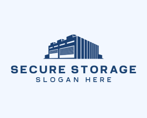Storage - Logistics Storage Facility logo design