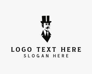 Suit - Gentleman Suit Tailoring logo design