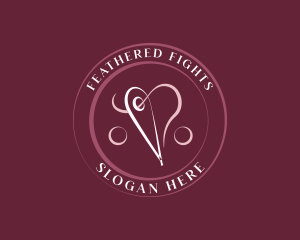 Needle Heart Tailoring Logo