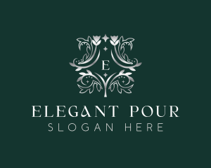 Elegant Floral Stylist logo design