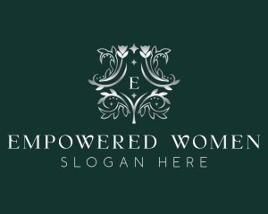 Elegant Floral Stylist logo design