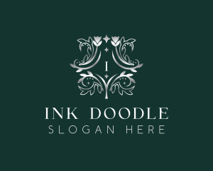 Elegant Floral Stylist logo design