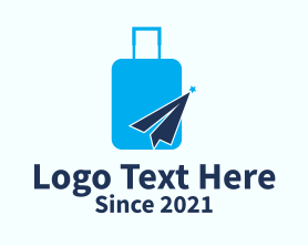Travel - Traveler Luggage Bag logo design
