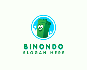 Garbage Bin - Trash Garbage Bin logo design