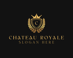 Royal Crown Shield logo design