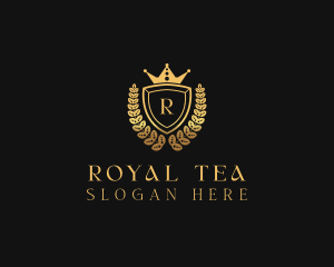 Royal Crown Shield logo design