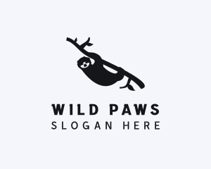 Zoo Animal Sloth logo design