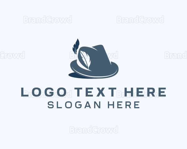 Fashion Fedora Hat Logo