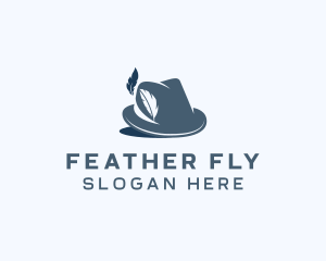 Fashion Fedora Hat logo design