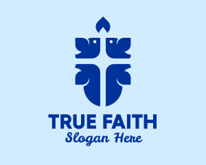Belief - Holy Spirit Cross logo design