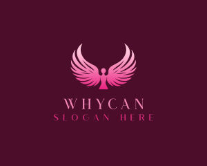Funeral - Wings Angel Retreat logo design