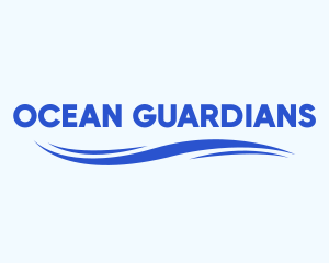 Marine Conservation - Ocean Sea Wave logo design