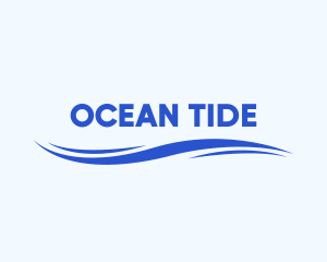 Ocean Sea Wave logo design