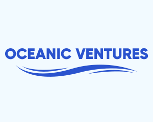 Ocean Sea Wave logo design