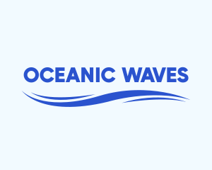 Ocean Sea Wave logo design