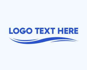 Ocean Park - Ocean Wave Wordmark logo design
