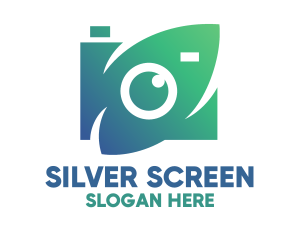 Mobile Application - Green Natural Optical Camera logo design