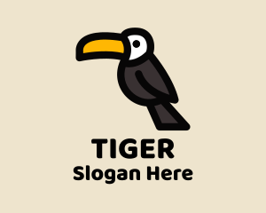 Wild Toucan Bird Logo