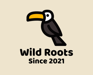 Wild Toucan Bird logo design