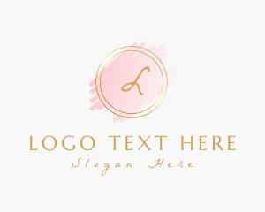 Feminine - Feminine Brush Stroke Cosmetics logo design