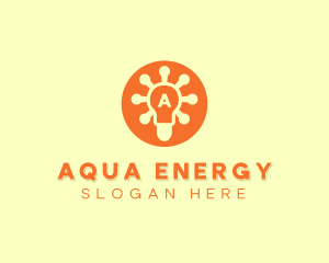 Light Bulb Energy logo design