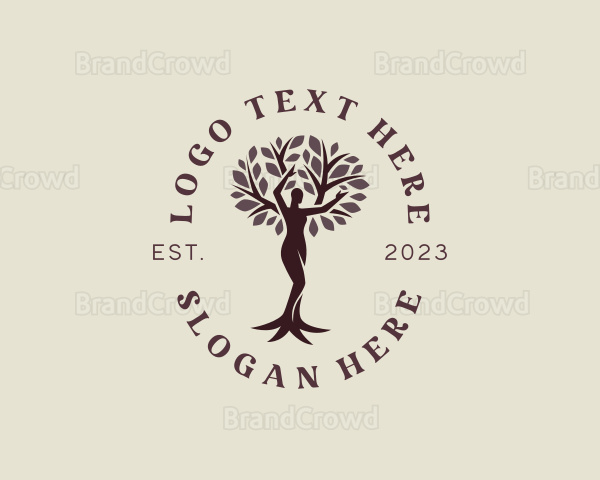 Female Tree Wellness Logo